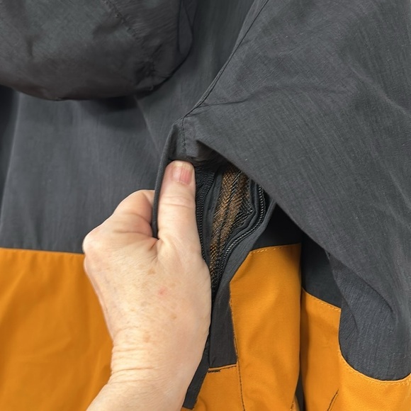 Quicksilver Jacket Youth Large 14 black/ orange Dry Flight Snowboard Ski Winter - Picture 11 of 12